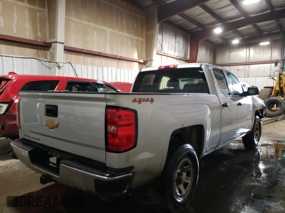 2014 Chevrolet Silverado 1500 Work Truck with VIN 1GCVKPEH2EZ143915, listed as a Copart auction lot 51650285 with 143,216 mi miles and Salvage Title. Bid and sale history available at DreamBid. Image 3.