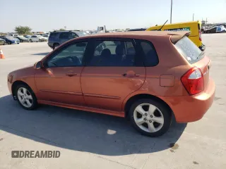 2009 Kia Spectra with VIN KNAFE241095024628, listed as a Copart auction lot 75122314 with 82,387 mi miles and Clean Title. Bid and sale history available at carsss.com. Image 2.