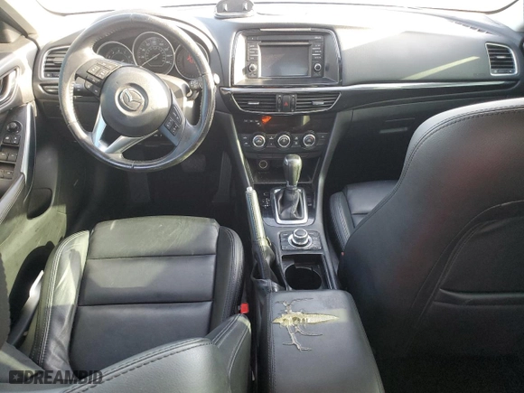 2015 Mazda Mazda6 i Touring with VIN JM1GJ1T50F1181967, listed as a Copart auction lot 51566445 with 163,468 mi miles and Salvage Title. Bid and sale history available at carsss.com. Image 8.