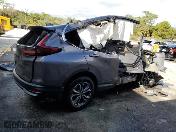 2020 Honda CR-V EX with VIN 7FARW1H51LE027987, listed as a Copart auction lot 86110364 with 0 mi miles and Non Repairable. Bid and sale history available at carsss.com. Image 3.