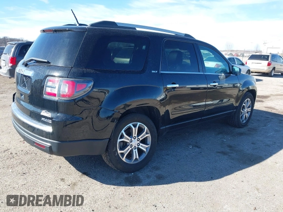 2016 GMC Acadia SLT with VIN 1GKKVRKD2GJ149467, listed as a IAAI auction lot 41702226 with 115,374 mi miles. Bid and sale history available at carsss.com. Image 4.