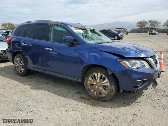 2020 Nissan Pathfinder SV with VIN 5N1DR2BN8LC596243, listed as a Copart auction lot 49208065 with 71,733 mi miles and Salvage Title. Bid and sale history available at carsss.com. Image 4.
