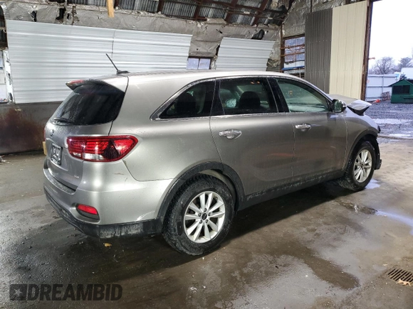 2019 Kia Sorento LX with VIN 5XYPGDA30KG514809, listed as a Copart auction lot 49043705 with 79,886 mi miles and Salvage Title. Bid and sale history available at DreamBid. Image 3.