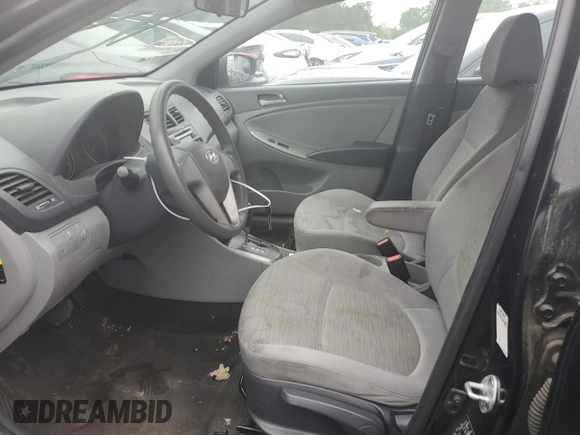 2017 Hyundai Accent SE with VIN KMHCT4AE0HU363775, listed as a Copart auction lot 49123384 with 152,280 mi miles and Non Repairable. Bid and sale history available at carsss.com. Image 7.
