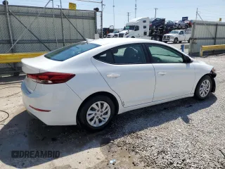 2017 Hyundai Elantra SE with VIN 5NPD74LF4HH136716, listed as a Copart auction lot 53873635 with 103,092 mi miles and Salvage Title. Bid and sale history available at DreamBid. Image 3.