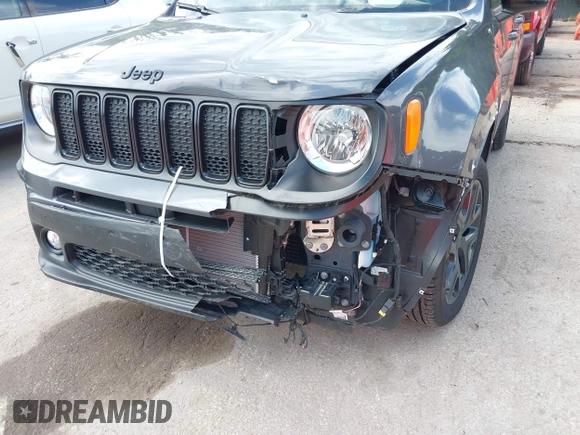 2023 Jeep Renegade Altitude with VIN ZACNJDE14PPP10533, listed as a IAAI auction lot 42503786 with 7,718 mi miles and . Bid and sale history available at DreamBid. Image 6.