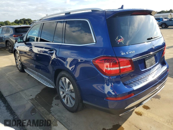 2017 Mercedes-Benz GLS 450 with VIN 4JGDF6EE5HA842874, listed as a Copart auction lot 73792284 with Not Provided miles and Non Repairable. Bid and sale history available at DreamBid. Image 2.
