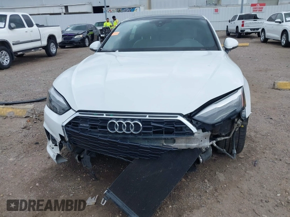 2020 Audi A5 Sportback Premium with VIN WAUANCF58LA005971, listed as a IAAI auction lot 41910149 with 72,600 mi miles. Bid and sale history available at carsss.com. Image 12.