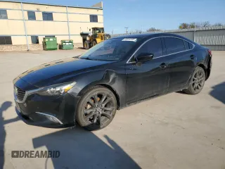 2016 Mazda 6 i Grand Touring с VIN JM1GJ1W51G1421136, выставлен на аукционе Copart как лот 46845205 с пробегом 131 782 миль миль и Чистый • Clean title. История ставок и продаж доступна на DreamBid. Изображение 1.