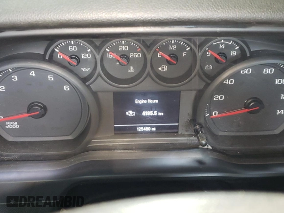 2020 Chevrolet Silverado 1500 Work Truck with VIN 3GCNWAEH1LG342940, listed as a Copart auction lot 77469334 with 125,480 mi miles and Salvage Title. Bid and sale history available at DreamBid. Image 9.
