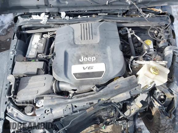 2017 Jeep Wrangler Unlimited Sport with VIN 1C4BJWDG1HL559261, listed as a IAAI auction lot 41367792 with 96,284 mi miles. Bid and sale history available at carsss.com. Image 10.
