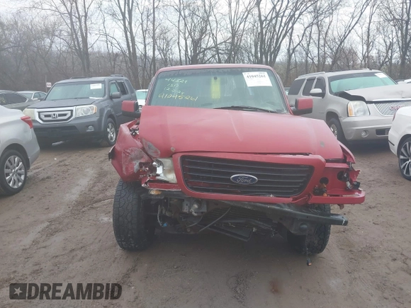 2009 Ford Ranger XLT with VIN 1FTYR44E79PA69116, listed as a IAAI auction lot 41045261 with 118,649 mi miles. Bid and sale history available at carsss.com. Image 12.
