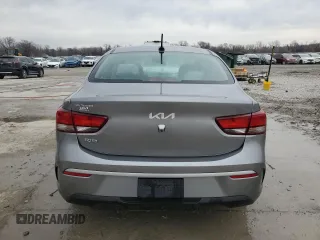 2023 Kia Rio S with VIN 3KPA24AD2PE603329, listed as a Copart auction lot 46631815 with 14,633 mi miles and Salvage Title. Bid and sale history available at carsss.com. Image 6.