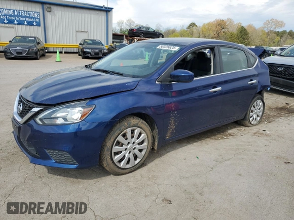 2019 Nissan Sentra S with VIN 3N1AB7AP0KY223475, listed as a Copart auction lot 50326625 with 107,436 mi miles and Salvage Title. Bid and sale history available at carsss.com. Image 1.