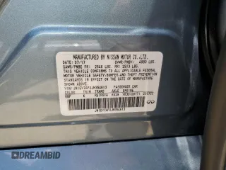 2018 Infiniti Q50 Luxe с VIN JN1EV7AP2JM354613, выставлен на аукционе Copart как лот 57977755 с пробегом 45 396 миль миль и Списание • Salvage title. История ставок и продаж доступна на DreamBid. Изображение 12.