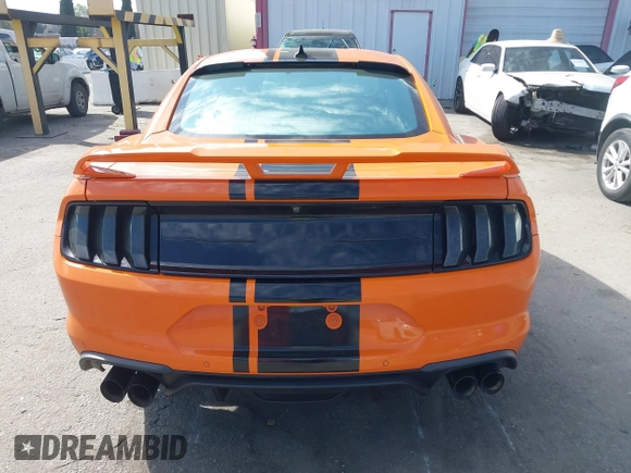2021 Ford Mustang GT with VIN 1FA6P8CF5M5114482, listed as a IAAI auction lot 41613528 with 63,216 mi miles. Bid and sale history available at carsss.com. Image 16.