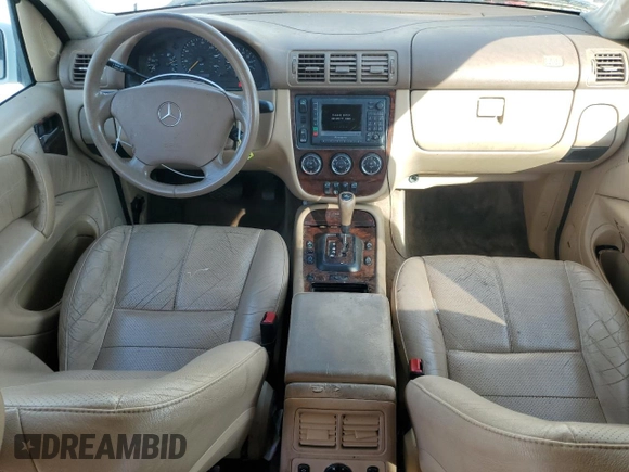 2002 Mercedes-Benz M-Class with VIN 4JGAB54E52A354218, listed as a Copart auction lot 73597344 with 161,247 mi miles and Clean Title. Bid and sale history available at carsss.com. Image 8.