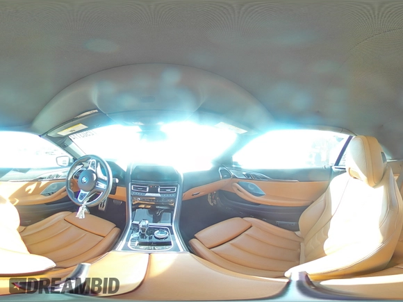 2022 BMW 8 Series 840i with VIN WBADZ2C08NCJ12305, listed as a Copart auction lot 72503114 with 26,817 mi miles and Salvage Title. Bid and sale history available at carsss.com. Image 13.