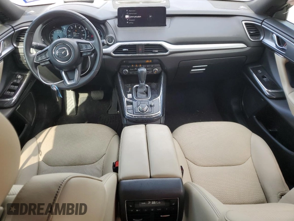 2021 Mazda CX-9 Grand Touring with VIN JM3TCADY2M0519977, listed as a Copart auction lot 76137724 with 31,306 mi miles and Salvage title. Bid and sale history available at DreamBid. Image 8.