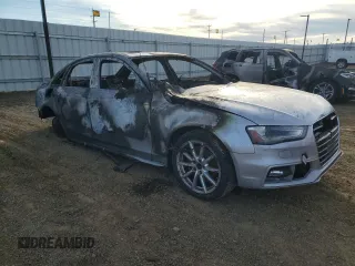 2016 Audi A4 Premium with VIN WAUAFAFL4GN016321, listed as a Copart auction lot 46371465 with 0 mi miles and Non Repairable. Bid and sale history available at carsss.com. Image 4.