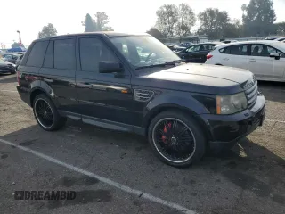 2007 Land Rover Range Rover Sport SC with VIN SALSH23407A986039, listed as a Copart auction lot 86101864 with 160,077 mi miles and Salvage title. Bid and sale history available at DreamBid. Image 4.