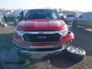 2021 Ford Ranger XL with VIN 1FTER4FHXMLD63104, listed as a IAAI auction lot 41591903 with 56,646 mi miles. Bid and sale history available at carsss.com. Image 12.