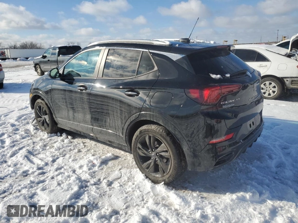 2024 Buick Encore GX Sport Touring with VIN KL4AMDSL4RB007021, listed as a Copart auction lot 87634275 with 14,240 mi miles and Salvage Title. Bid and sale history available at DreamBid. Image 2.