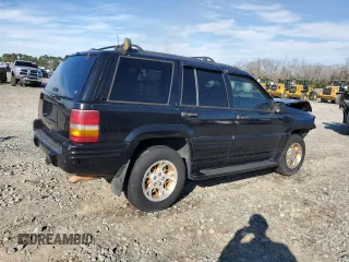 1997 Jeep Grand Cherokee Limited with VIN 1J4GZ78Y1VC598820, listed as a Copart auction lot 46398505 with 259,241 mi miles and Salvage Title. Bid and sale history available at carsss.com. Image 3.