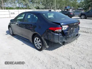 2024 Toyota Corolla LE with VIN 5YFB4MDE2RP144064, listed as a IAAI auction lot 42120756 with 33,034 mi miles. Bid and sale history available at carsss.com. Image 3.