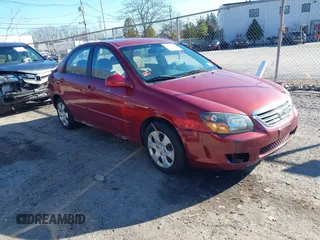2009 Kia Spectra EX with VIN KNAFE221395660737, listed as a IAAI auction lot 41102921 with 190,538 mi miles and . Bid and sale history available at DreamBid. Image 1.