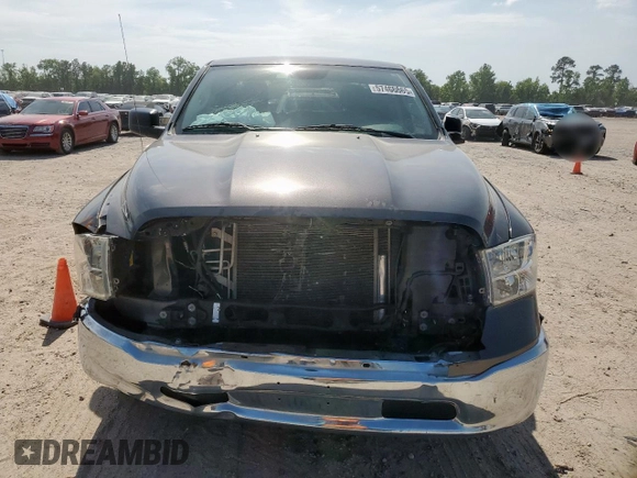 2022 Ram 1500 Tradesman with VIN 1C6RR6FG1NS154952, listed as a Copart auction lot 57466665 with 44,284 mi miles and Salvage title. Bid and sale history available at DreamBid. Image 5.