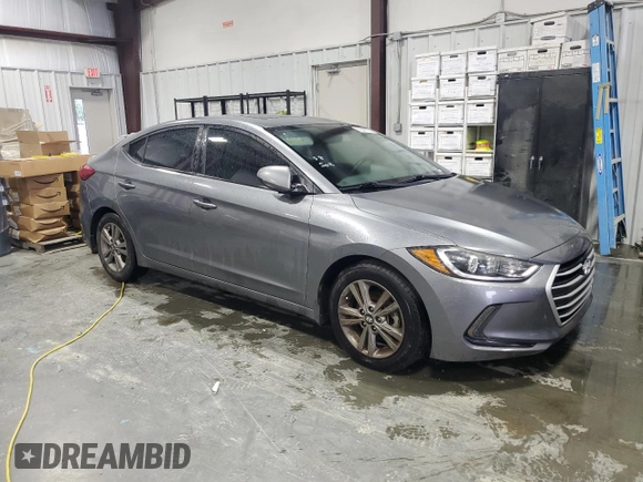 2018 Hyundai Elantra SEL with VIN 5NPD84LF0JH294859, listed as a Copart auction lot 56646575 with 142,286 mi miles and Clean Title. Bid and sale history available at DreamBid. Image 4.