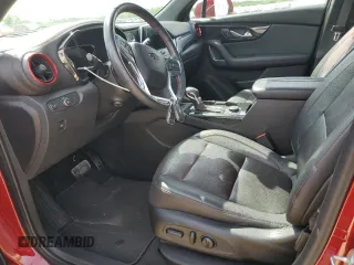 2020 Chevrolet Blazer RS z VIN 3GNKBERS0LS649337, wystawiony jako Copart lot #52446805 z przebiegiem 50 280 mil mil oraz Czysty tytuł • Clean title. Historia ofert i sprzedaży dostępna na DreamBid. Obrazek 7.