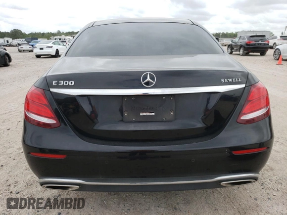 2018 Mercedes-Benz E-Class E 300 with VIN WDDZF4JB2JA306518, listed as a Copart auction lot 45340423 with 53,749 mi miles. Bid and sale history available at carsss.com. Image 6.