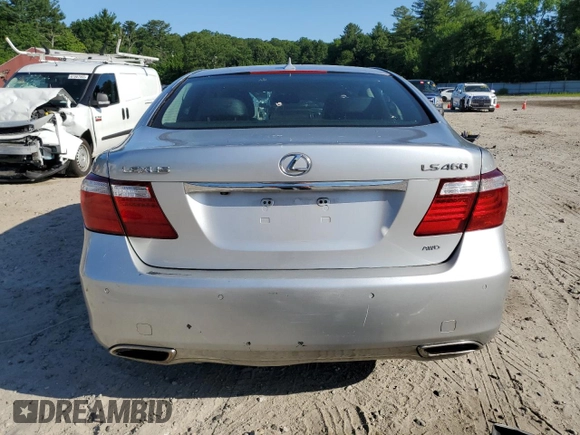 2009 Lexus LS 460 z VIN JTHCL46F595002221, wystawiony jako Copart lot #60253945 z przebiegiem Nie podano mil oraz Czysty tytuł • Clean title. Historia ofert i sprzedaży dostępna na DreamBid. Obrazek 6.