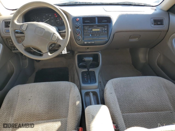 2000 Honda Civic EX with VIN 1HGEJ8645YL051310, listed as a Copart auction lot 41648885 with 107,517 mi miles and Salvage Title. Bid and sale history available at carsss.com. Image 8.