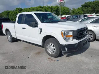 2021 Ford F-150 XL with VIN 1FTEX1CB8MKD47901, listed as a IAAI auction lot 41655538 with 94,306 mi miles and . Bid and sale history available at DreamBid. Image 1.