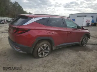 2025 Hyundai Tucson SEL with VIN 5NMJB3DE0SH487614, listed as a Copart auction lot 86135364 with 3,241 mi miles and Salvage Title. Bid and sale history available at carsss.com. Image 3.