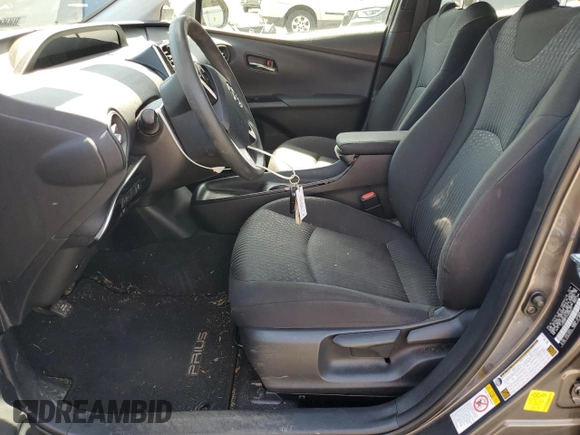 2017 Toyota Prius Two with VIN JTDKBRFU1H3545071, listed as a Copart auction lot 54414095 with 67,373 mi miles and Salvage Title. Bid and sale history available at DreamBid. Image 7.