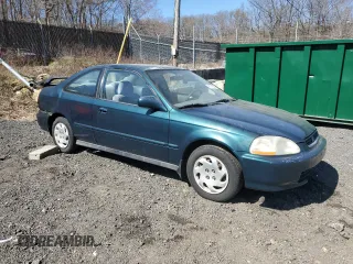 1997 Honda Civic EX z VIN 1HGEJ8142VL136575, wystawiony jako Copart lot #49732395 z przebiegiem 296 782 mil mil oraz Szkoda całkowita • Salvage title. Historia ofert i sprzedaży dostępna na DreamBid. Obrazek 4.