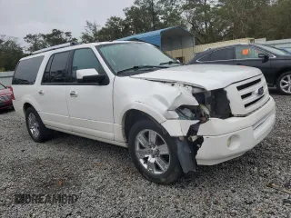 2010 Ford Expedition Max Limited with VIN 1FMJK1K5XAEA17904, listed as a Copart auction lot 79290004 with 188,729 mi miles and Salvage Title. Bid and sale history available at DreamBid. Image 4.