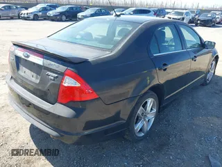 2010 Ford Fusion SPORT with VIN 3FAHP0DC4AR261402, listed as a IAAI auction lot 41751517 with 216,670 mi miles. Bid and sale history available at carsss.com. Image 4.
