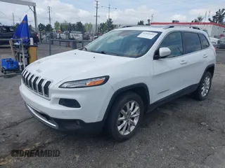 2014 Jeep Cherokee Limited with VIN 1C4PJLDS1EW217649, listed as a IAAI auction lot 41934101 with 135,781 mi miles. Bid and sale history available at carsss.com. Image 2.