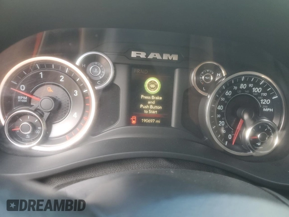 2020 Ram 3500 Tradesman with VIN 3C63RRGL3LG254445, listed as a Copart auction lot 72363144 with 190,697 mi miles and Clean Title. Bid and sale history available at carsss.com. Image 9.