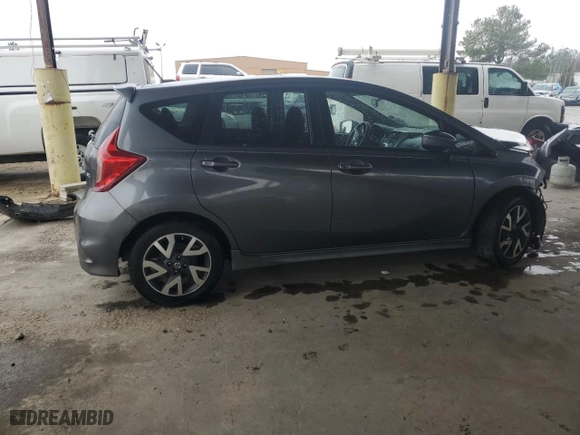 2016 Nissan Versa Note S with VIN 3N1CE2CP4GL404275, listed as a Copart auction lot 45226595 with 81,986 mi miles and Salvage Title. Bid and sale history available at carsss.com. Image 3.