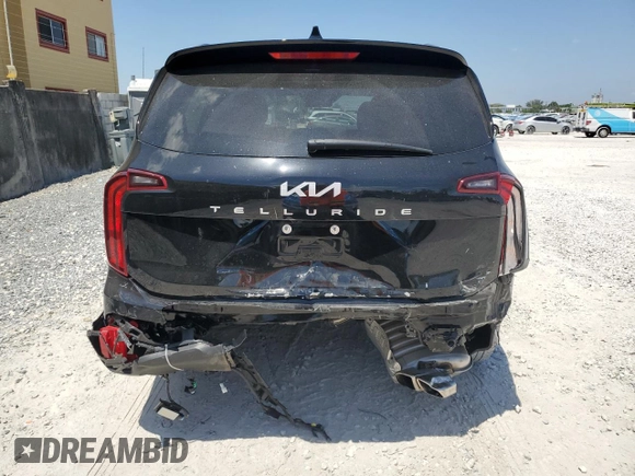 2024 Kia Telluride S с VIN 5XYP64GC6RG491864, выставлен на аукционе Copart как лот 54884935 с пробегом 13 195 миль миль и Списание • Salvage title. История ставок и продаж доступна на DreamBid. Изображение 6.