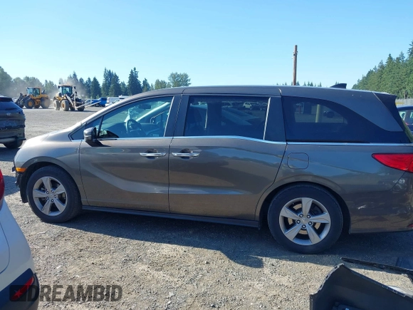 2018 Honda Odyssey EX with VIN 5FNRL6H5XJB100482, listed as a IAAI auction lot 42616266 with 82,953 mi miles and . Bid and sale history available at DreamBid. Image 15.