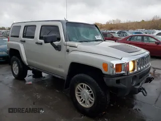 2006 Hummer H3 with VIN 5GTDN136468288973, listed as a Copart auction lot 79489784 with 144,092 mi miles and Salvage Title. Bid and sale history available at DreamBid. Image 4.