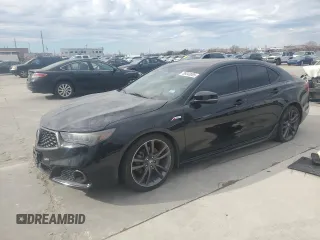 2019 Acura TLX w/A-Spec Pkg with VIN 19UUB2F6XKA004297, listed as a Copart auction lot 89343005 with 112,572 mi miles and Clean Title. Bid and sale history available at carsss.com. Image 1.