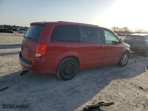 2013 Dodge Grand Caravan SXT with VIN 2C4RDGCG5DR538878, listed as a Copart auction lot 48061255 with 129,993 mi miles and Salvage Title. Bid and sale history available at carsss.com. Image 3.